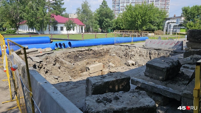 Еще одна раскопка | Источник: Дарья Никитченко / 45.RU