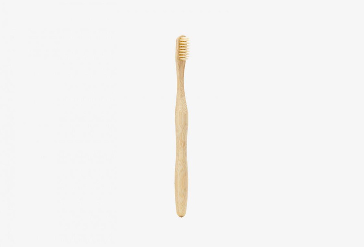 Зубная щетка с минималистичным дизайном Jungle Story Bamboo Tooth brush Minimalistic Trendless Soft Beige 