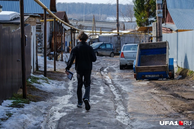Если зайти во дворы, атмосфера сельская  | Источник: Булат Салихов / UFA1.RU