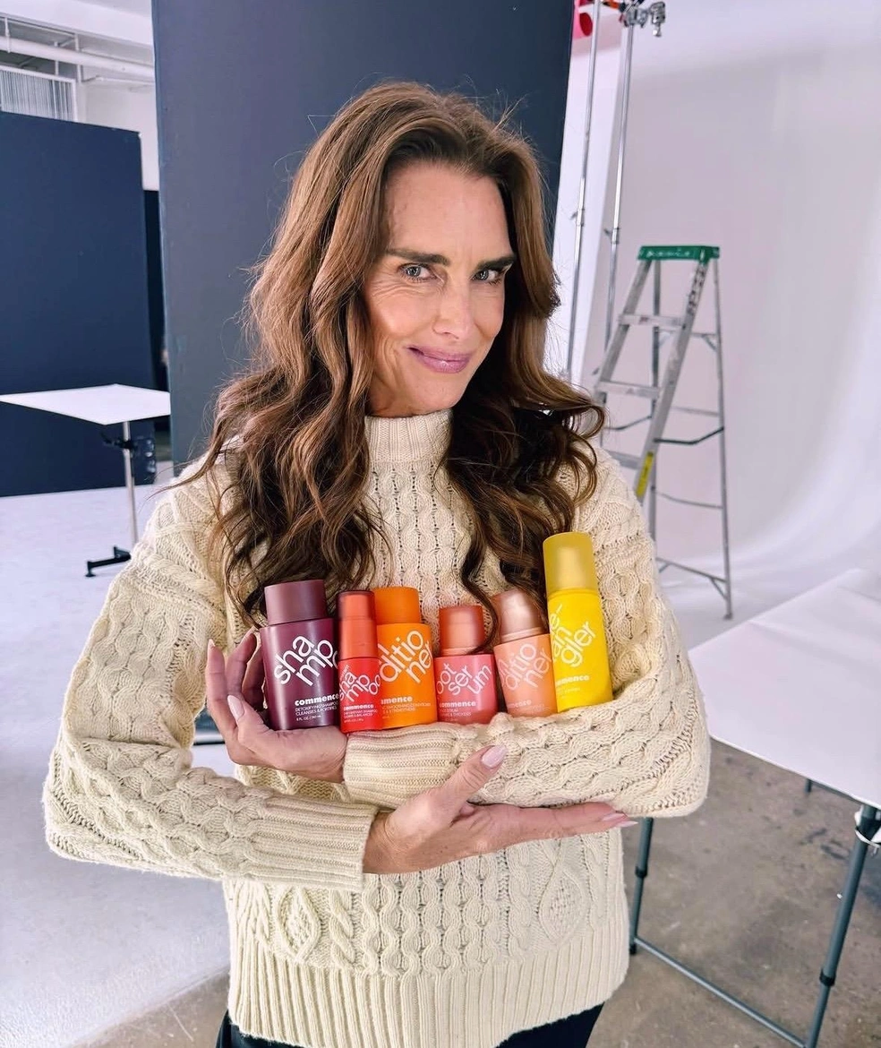 Брук Шилдс производит шампуни для женщин 40+ | Источник: brookeshields/Instagram (экстремистская организация, деятельность запрещена на территории РФ)
