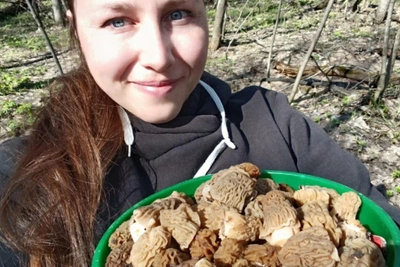 Сморчковая шапочка и саркосцифа: грибной улов в Самарской области