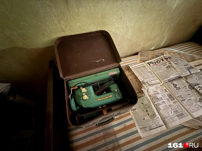 Швейная машинка «Тула». Неподъемная | Источник: Марина Рыбалкина / 161.RU