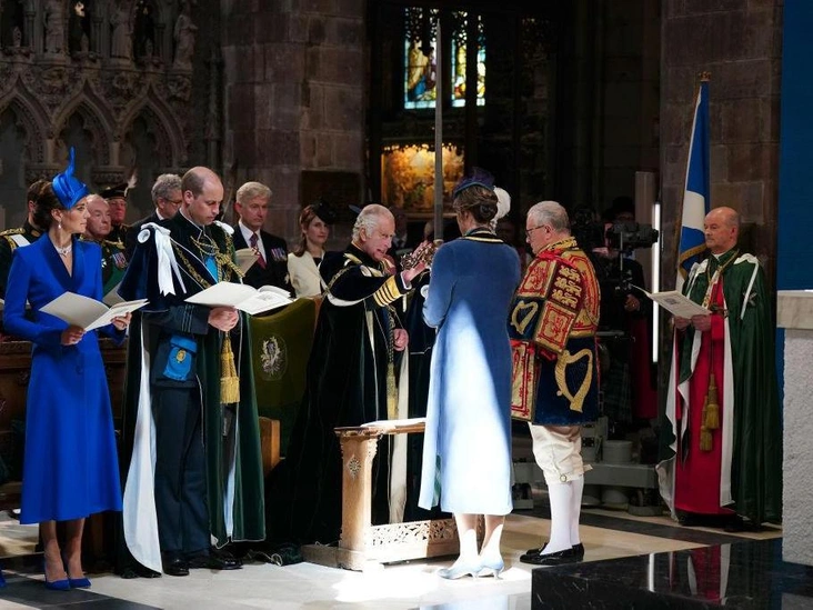 Коронация Карла III в Шотландии