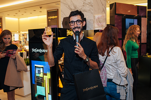 Открытие корнера Yves Saint Laurent в ЦУМе | Источник: Архивы пресс-служб