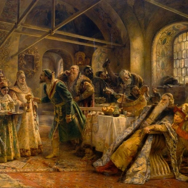 Маковский К.Е., Поцелуйный обряд, 1895 | Источник: пресс-служба ГРМ