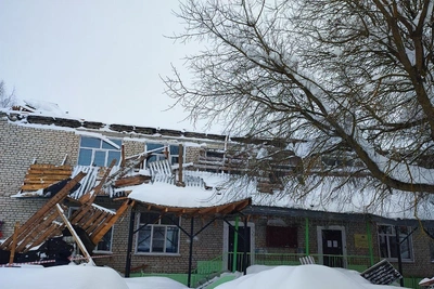Снег обрушил крышу детсада в Нижегородской области