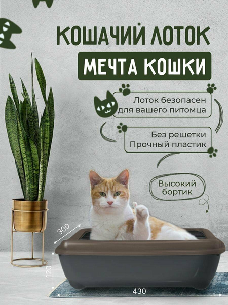 Кошачий лоток «Мечта кошки» 