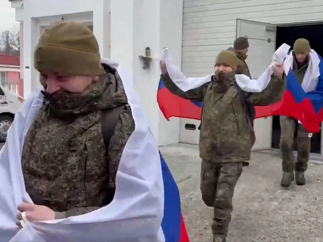 Скоро рязанцы воссоединятся со своими семьями | Источник: Стоп-кадр с официального видео Минобороны России