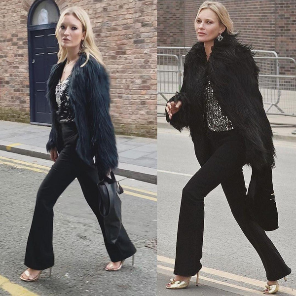 На Неделе моды появилась двойник Кейт Мосс. Интернет спорит, кто горячее