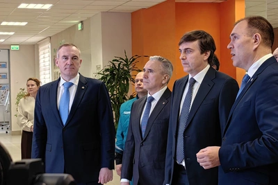 Министр просвещения Кравцов с визитом в Тобольске