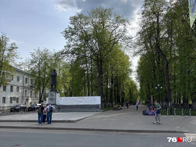 Павильон «Ярпиво» убрали после возмущения горожан | Источник: Анастасия Вязигина / 76.RU