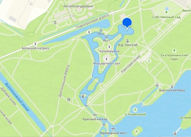 Где находятся Верхние прудки | Источник: 2Gis.ru