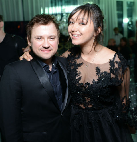 Андрей Гайдулян с женой Дианой