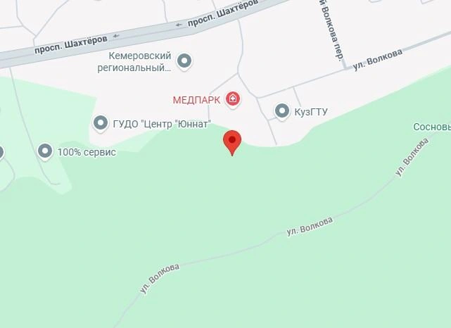 Новый комплекс должен появиться здесь | Источник: google.com / maps