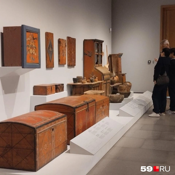 В сундуках хранили одежду и приданое  | Источник: Ольга Якунчева / 59.RU