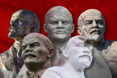 Разные образы Ленина в Волгограде и области: добрый взгляд и следы времени