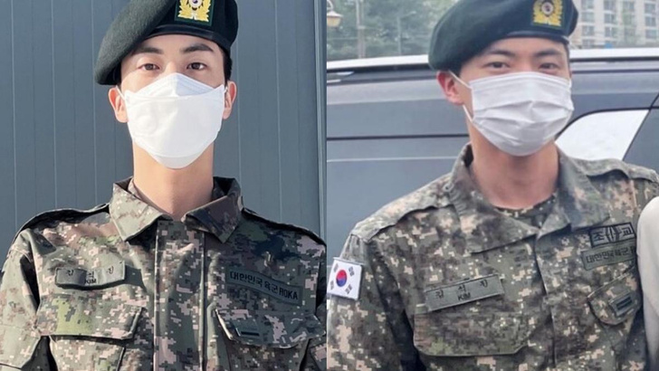 Раскачался в армии: фанаты в шоке от изменений во внешности Джина из BTS 😯