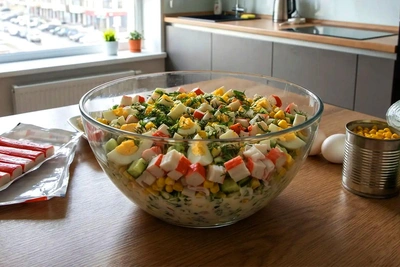 Крабовый салат: три рецепта на праздник