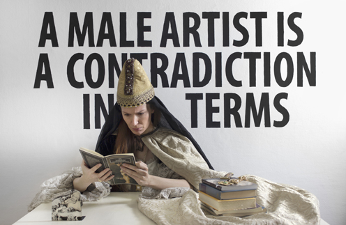 «Мужчина - художник это логическое противоречие» Кьяра Фумай, коллекция фонда V-A-C