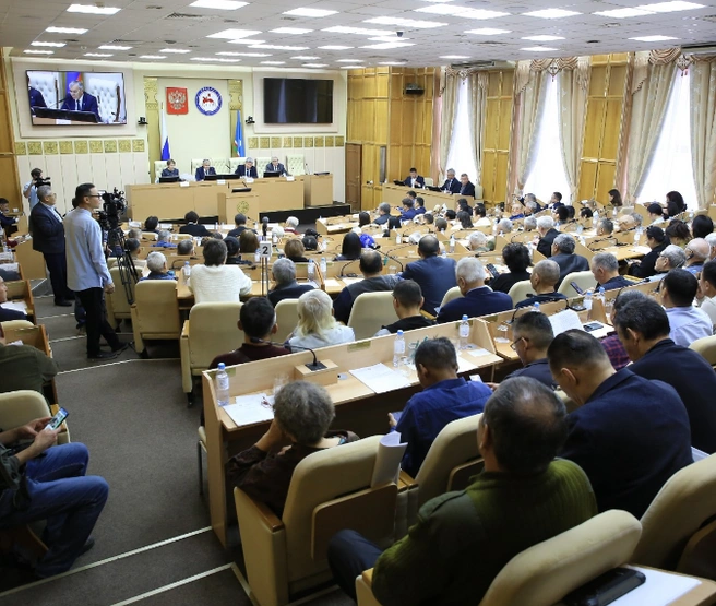 Публичные слушания | Источник: Василий Кононов / пресс-служба Госсобрания Ил Тумэн