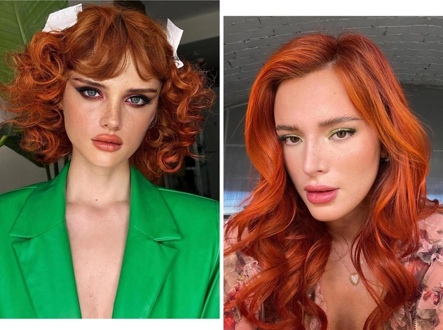 Окрашивание Foxy Red: самый яркий тренд зимы 2024/25