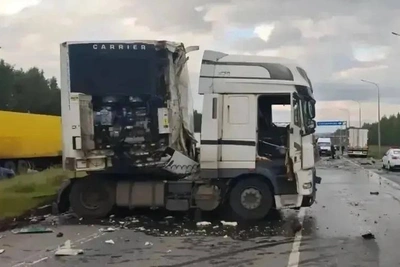 Смертельное ДТП с грузовиками на М-5 в Башкирии