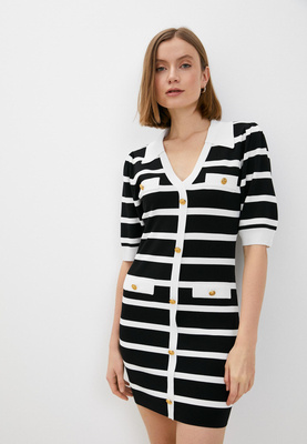 Платье Silvian Heach, цвет: черный, RTLACJ279501 — купить в интернет-магазине Lamoda