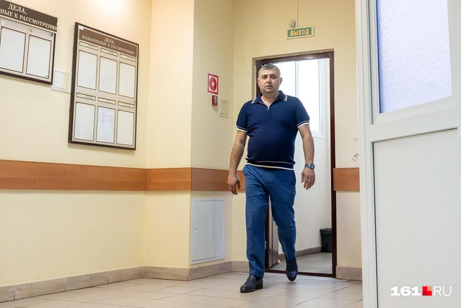 Адвокат Виталия Кушнарева Артур Мелоян | Источник: Евгений Вдовин / 161.RU