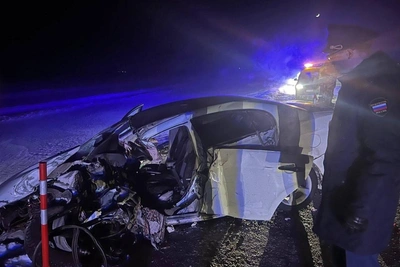 Driver Crossed into Oncoming Lane in Fatal Bus Crash on Tyumen Highway