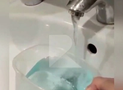 «Водоканал» отреагировал на сообщение о голубой воде в Дашково-Песочне | ya62.ru