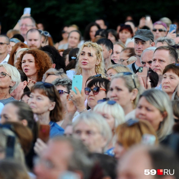 Многие подпевали | Источник: Ирина Тропина / 59.RU