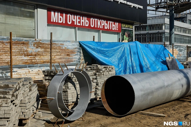 На участке есть сложности | Источник: Александр Ощепков / NGS.RU