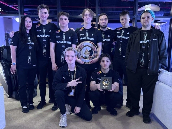 Команда получила миллион долларов в качестве приза | Источник: Team_Spirit_Official / t.me