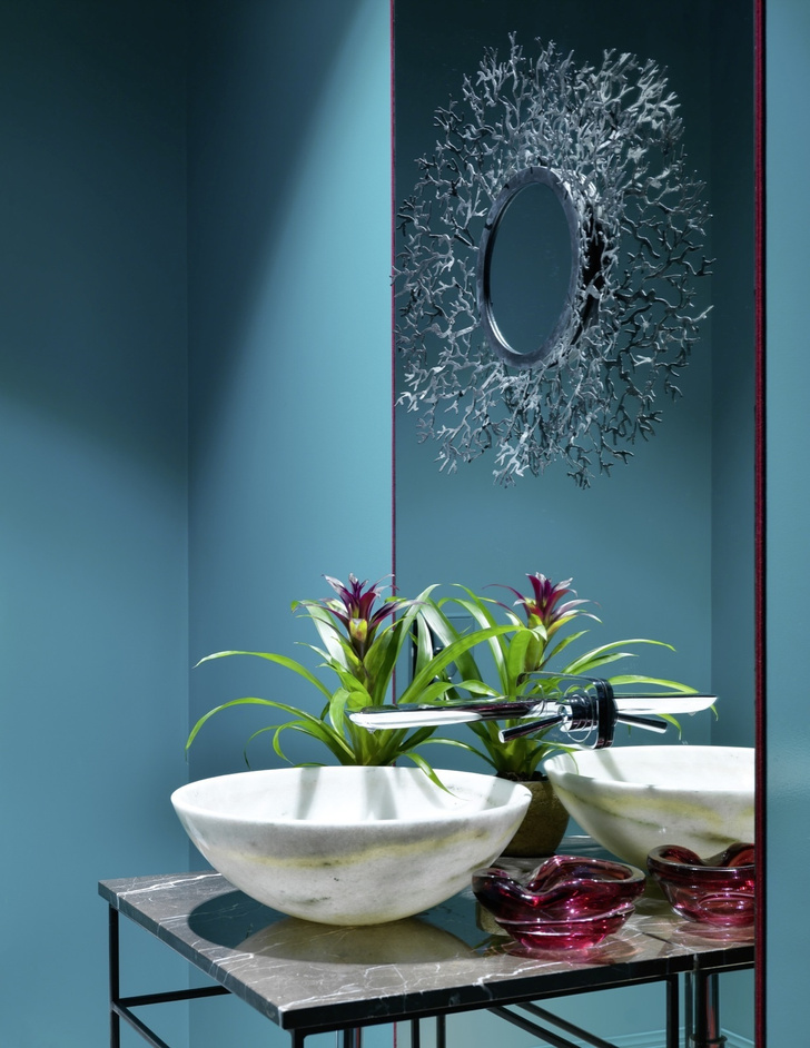 Зеркало в ванной: 20 ярких идей (галерея 1, фото 11)