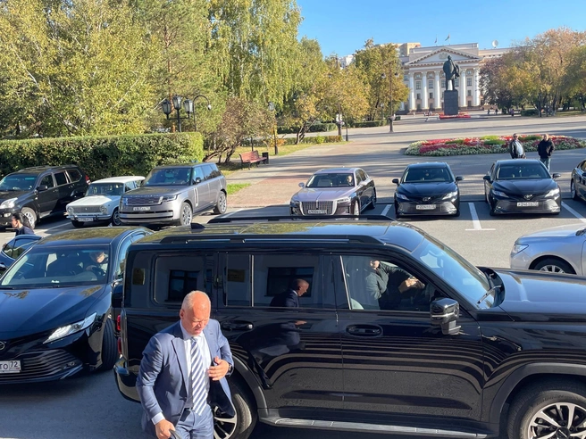 Владимир Чейметов приехал на Haval | Источник: Радик Енчу / 72.RU
