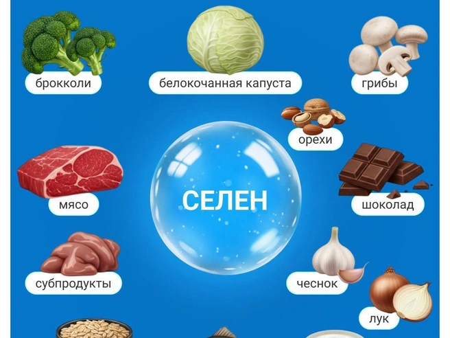 Продукты, богатые селеном | Источник: Полина Авдошина / Городские медиа
