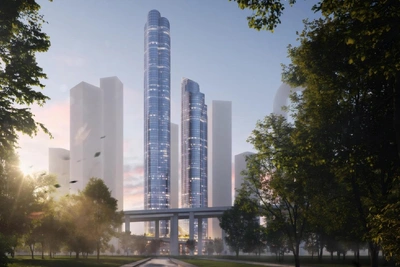 Рядом с Москвой-Сити построят небоскреб с пляжем и морем