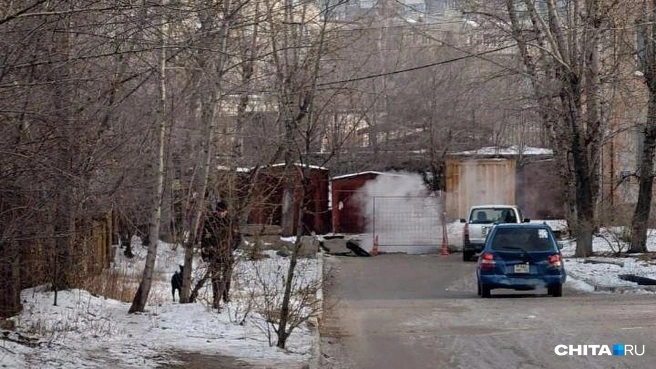 Место аварии огорожено | Источник: очевидец