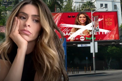 Билборд «Холостячки» в Голливуде сняли на видео