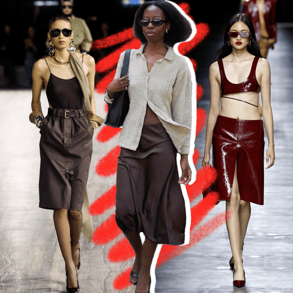 Как интересно стилизовать юбку-карандаш летом 2024: 5 свежих сочетаний с модных показов