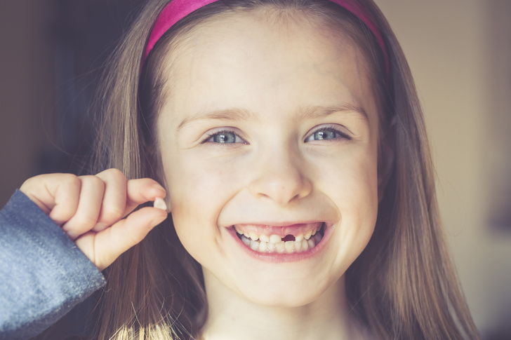схема выпадения зубов у детей