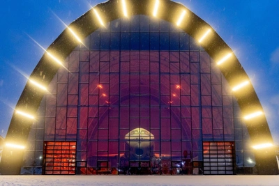 Soviet Buran space shuttle parked near Yekaterinburg: video