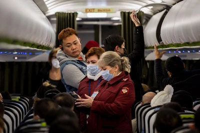 Дебошира удалили с самолета Иркутск-Москва