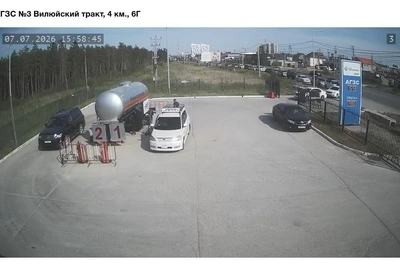 В Якутске образовались очереди на газовых заправках