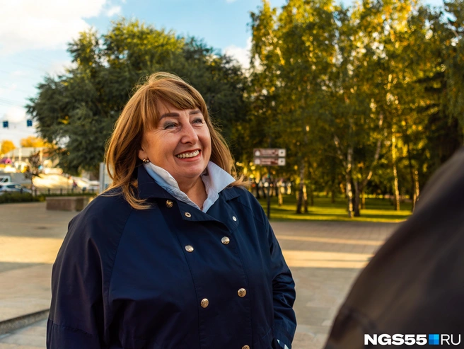 Евгения Осинцева рада возвращению ТЮЗа | Источник: Кирилл Башинский / NGS55.RU