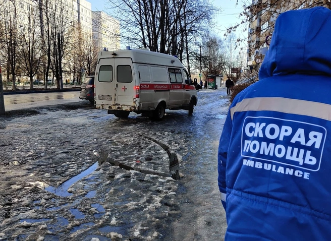 Рязанка сломала ногу на улице Интернациональной | ya62.ru