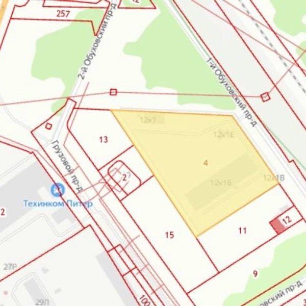 «Спецтранс-1» | Источник: публичная кадастровая карта