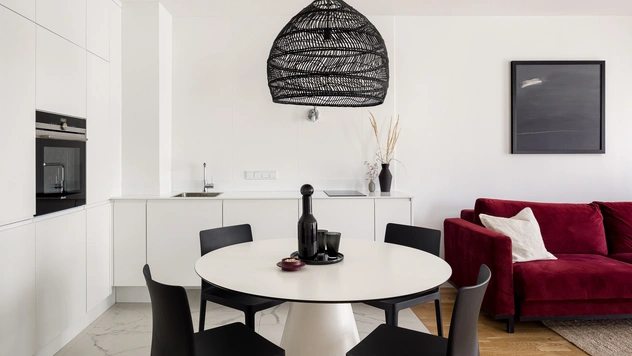 Минималистская квартира 37 м² в Лодзе