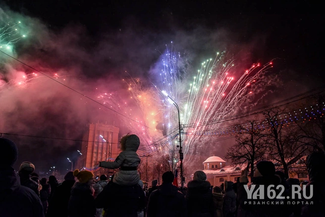Как Рязань встретила 2019 год | ya62.ru