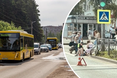 В Ярославле велосипедистка пострадала в ДТП с автобусом